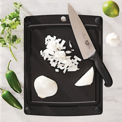 Epicurean - 505-151102003 Epicurean All-In-One Cutting Board with Non-Slip Feet, 14.5" × 11.25", Slate/Black - Image 2
