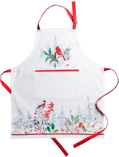 Maison d' Hermine 100% Cotton Apron for women with Pocket Kitchen Chef Apron for Men Cooking Mothers Day Gifts by MaisondHermine