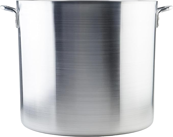 Winco Elemental Aluminum, 80 Qt Stock Pot, 4mm - Image 2