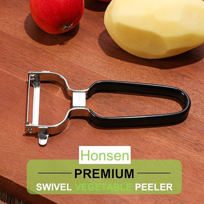 Ultra Sharp Stainless Steel Vegetable Peeler For Potatoes, All Fruits & Veggies - Image 7