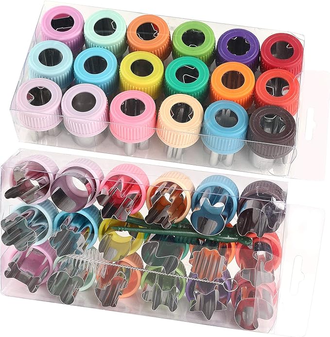 Vegetable Cutter Shapes Set Mini Sizes Cookie Cutters Set Fruit Cookie Pastry Stamps Mold - Image 7