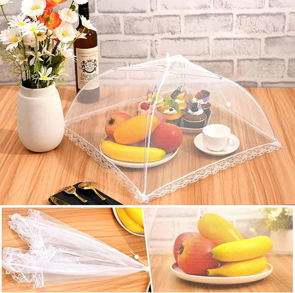 10 Pack Food Cover Tents, Food Covers for Outdoors, Pop-Up Tents, Mesh Tent, Reusable and Collapsible Outdoor Picnic Covers Net, Suit for Parties Picnics, BBQs, Fruit Cover - Image 5