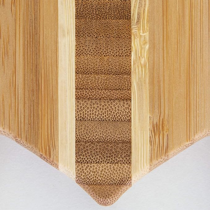 Totally Bamboo Sea Turtle Shaped Cutting Board and Charcuterie Serving Tray, Great for Wall Display