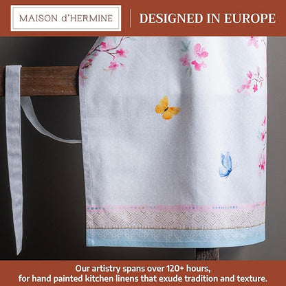 Maison d' Hermine 100% Cotton Apron for women with Pocket Kitchen Chef Apron for Men Cooking Mothers Day Gifts - Image 2