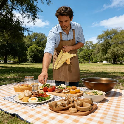 Chef's Prank Apron, Creative Prank Aprons for Men,Funny The Ultimate Gag Gift, Surprise Hiding In The Pocket Gifts