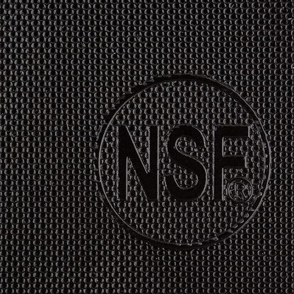 Thirteen Chefs Large 18 x 12 Black Plastic Cutting Board - 1/2" Thick HDPE for Restaurants and Professional Kitchens, NSF - Image 8