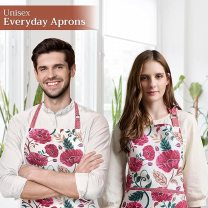 Maison d' Hermine 100% Cotton Apron for women with Pocket Kitchen Chef Apron for Men Cooking Mothers Day Gifts - Image 6