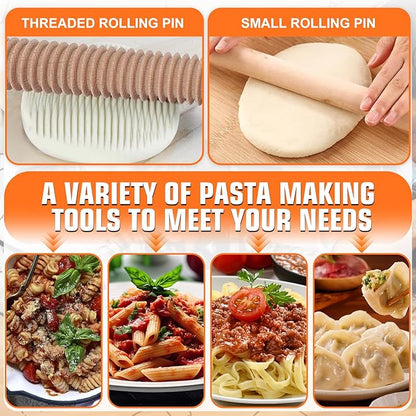 Biscuit Cutter Set, 14PCS Pastry Blender Set with Pastry Cutter, Flour Sifter, Rolling Pin, Biscuit Cutter, Dough Cutter, Powdered Sugar Shaker Duster, Fine Mesh Strainer Baking Mat for Cooking Baking - Image 3