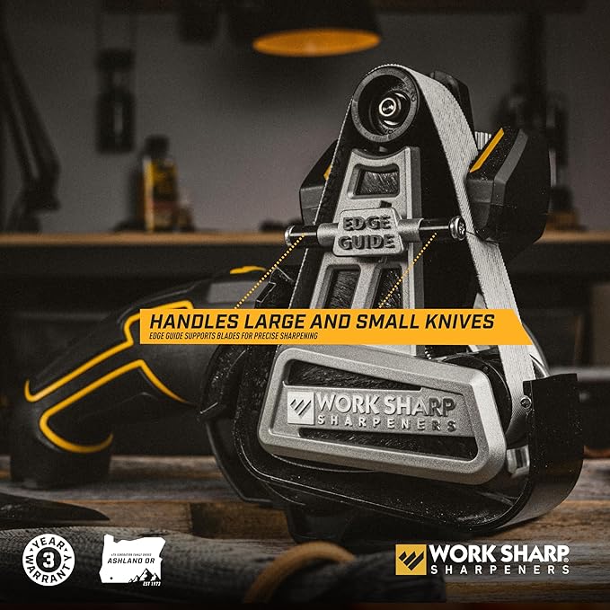 Work Sharp Ken Onion Knife Sharpener Tool - Adjustable Knife Sharpening System - For Knives, Scissors, Serrated Blades, & Tools - Image 4