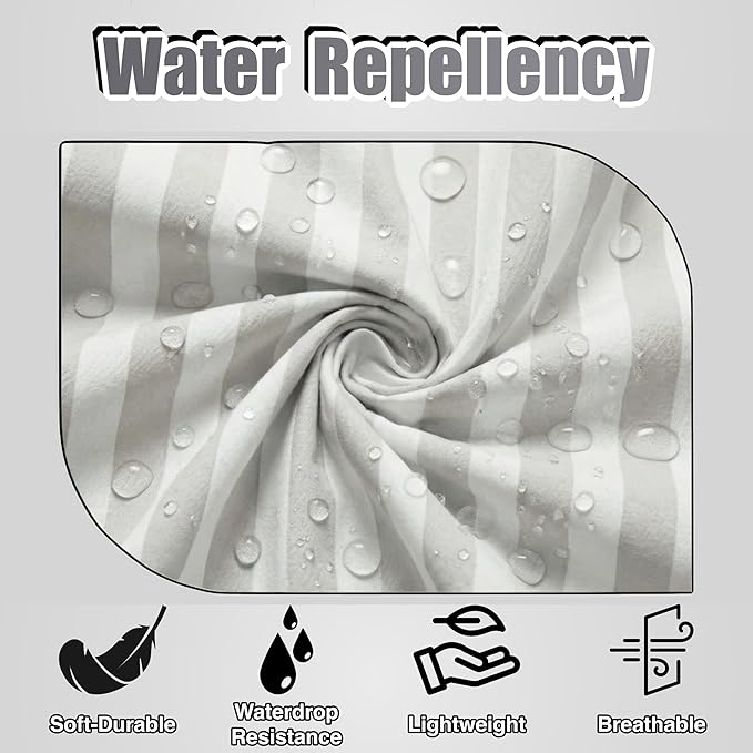 TOSHEX Kitchen Apron Waterdrop Resistant Cotton Apron with adjustable Aprons for Women with Pockets Cooking Apron Chef Apron for Men (1, Gray)