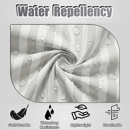 TOSHEX Kitchen Apron Waterdrop Resistant Cotton Apron with adjustable Aprons for Women with Pockets Cooking Apron Chef Apron for Men (1, Gray)