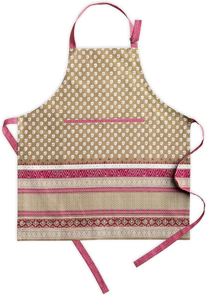 Maison d' Hermine 100% Cotton Apron for women with Pocket Kitchen Chef Apron for Men Cooking Mothers Day Gifts