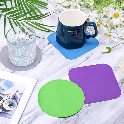 LUTER 4pcs Jar Opener, Rubber, Multi-function Silicone Bottle Opener for Seniors with Weak Hands Lid Cap Gripper Pads Kitchen Coasters Gadgets(Blue, Green, Gray, Purple) - Image 3