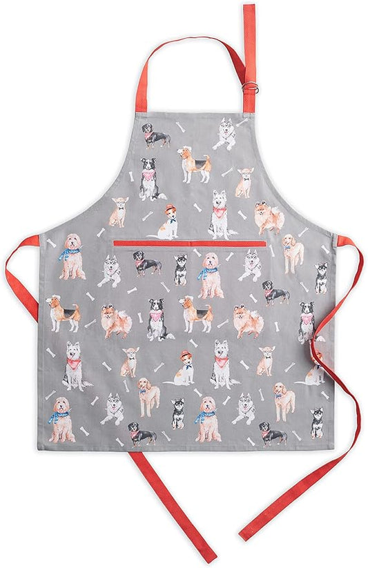 Maison d' Hermine 100% Cotton Apron for women with Pocket Kitchen Chef Apron for Men Cooking Mothers Day Gifts by MaisondHermine