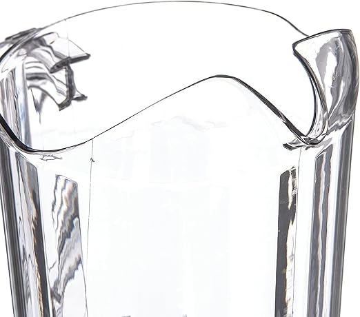 Carlisle FoodService Products 554607 Restaurant-Style SAN Plastic Pitcher, 60 oz., Clear (Pack of 6) - Image 4