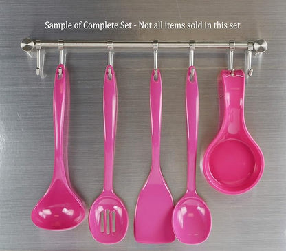 Reston Lloyd Melamine Soup Ladle Kitchen Utensil, Premium Quality Utensil with Heat Resistant Ergonomic Handle, Durable BPA-Free Plastic, 10.5 inch long, 6pc Set, Magenta - Image 5