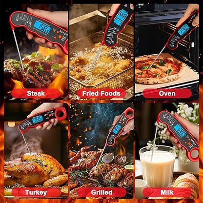 Digital Instant Read Meat Thermometer Kitchen Cooking Food Candy Thermometer for Oil Deep Fry BBQ Grill Smoker Thermometer by AikTryee - Image 7