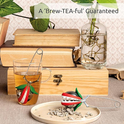 Cute Tea Infuser by OTOTO - Loose Leaf Tea Steeper, Tea Accessories, Tea Diffusers, Tea Infuser for Loose Leaf Tea, Tea Strainers, Cute Gifts, Tea Gift Set, Kitchen Gifts, Cooking Gadgets