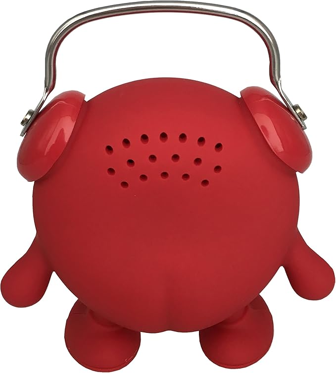 Kitchen Timer, 60 Minutes Countdown Cooking Teaching Egg Potty Training Wind Up Cute Timeout Timer No Battery （Red）