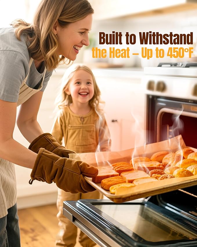 140 Parchment Paper Sheets 9x13 Inch | Precut Unbleached Baking Paper Sheets for Oven, Air Fryer, Cookies, Bread, Pizza | Non-Stick, Greaseproof Liners | Natural Brown Parchment for Baking - Image 6