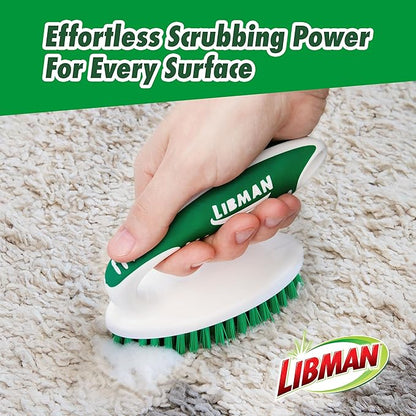 Libman Scrub Brush Kit | Cleaning Brush | Tile & Grout Brush | Small Scrub Brush | Power Scrub Brush | Carpet Brush | Bathroom Scrubber | Boot Scrubber | 3 Different Brushes Included - Image 2