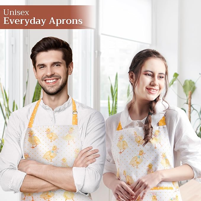 Maison d' Hermine 100% Cotton Apron for women with Pocket Kitchen Chef Apron for Men Cooking Mothers Day Gifts - Image 6