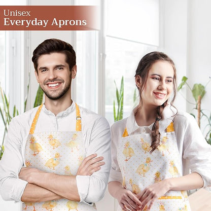 Maison d' Hermine 100% Cotton Apron for women with Pocket Kitchen Chef Apron for Men Cooking Mothers Day Gifts - Image 6