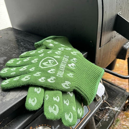 Grill Armor Oven Gloves with Fingers – 932°F Heat, Fire & Cut Resistant Mitts for BBQ, Grill, Cooking, Grilling, Baking, Smoker & Fire Pit - Image 8