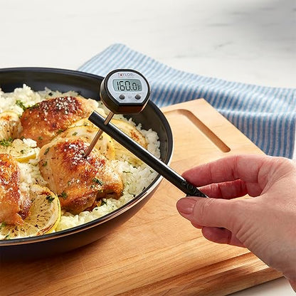 Taylor Digital Instant Read Meat Food Grill BBQ Kitchen Cooking Thermometer With Pocket - Image 3