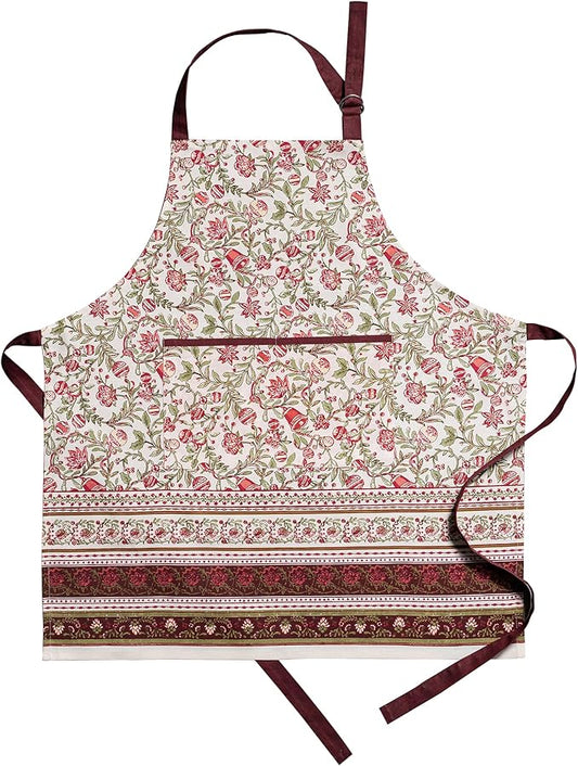 Maison d' Hermine 100% Cotton Apron for women with Pocket Kitchen Chef Apron for Men Cooking Mothers Day Gifts by MaisondHermine