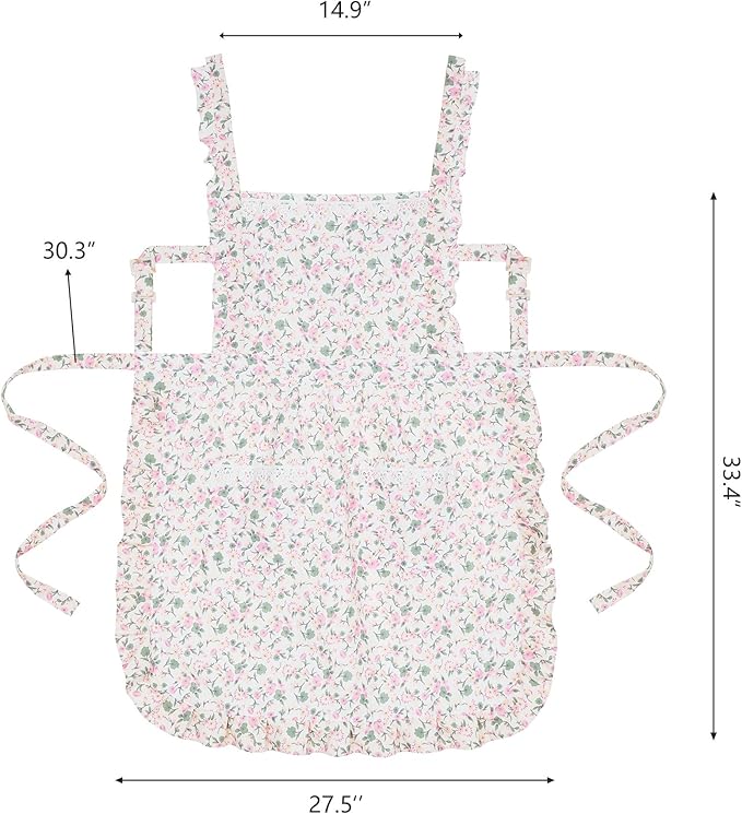 Funny Aprons for Women with Pockets, Kitchen Cooking Grilling Bbq Cute Chef Apron, Mothers Day Birthday Gifts for Women - Image 6