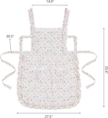 Funny Aprons for Women with Pockets, Kitchen Cooking Grilling Bbq Cute Chef Apron, Mothers Day Birthday Gifts for Women - Image 6