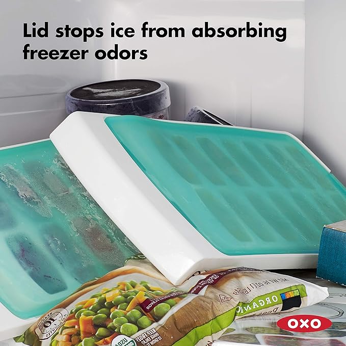 OXO Good Grips No-Spill Ice Cube Tray (Pack of 2) - Image 5