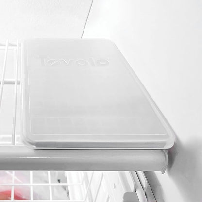 Tovolo Mini Ice Cube Tray with Lid Small Tiny Ice Maker for Freezer, Silicone Mini Ice Cube Tray Small Square Nugget Ice Makes 135 Tiny Cubes BPA Free Stackable Dishwasher Safe Charcoal Gray Trays
