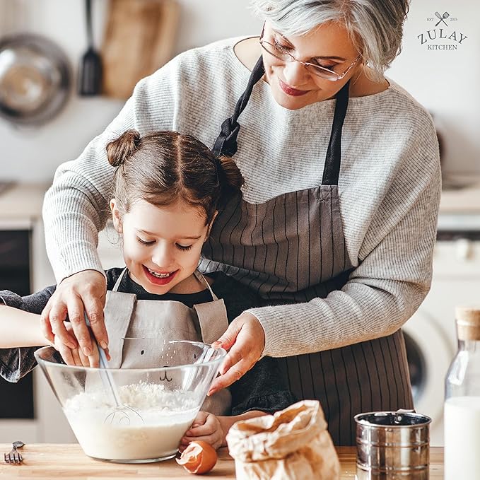 Zulay Kitchen 13-Inch Danish Dough Whisk - Stainless Steel Danish Whisk for Cooking with Dough Hook - Traditional Dutch Whisk - Bread Whisk for Sourdough, Pizza, Pastry, Cake Batter - Stainless Steel - Image 6