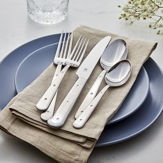 ZWILLING Porterhouse 45-pc 18/10 Stainless Steel Flatware Set