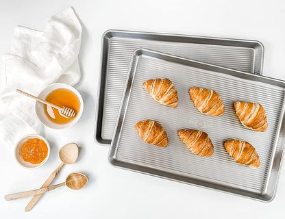 USA Pan Nonstick Quarter Sheet Pan, Set of 2 - Image 2