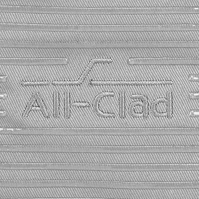 All-Clad Premium Pot Holder & Hot Pad: Heat Resistant to 500 Degrees - 100% Cotton, 10"x6.25" Hot Pad for Kitchen and Barbeque, 4-Pack, Titanium - Image 2