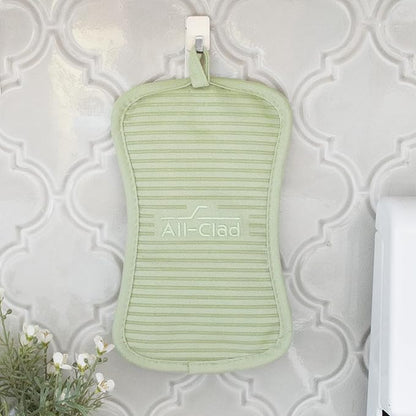 All-Clad Premium Pot Holder & Hot Pad: Heat Resistant to 500 Degrees - 100% Cotton, 10"x6.25" Hot Pad for Kitchen and Barbeque, (1-Pack), Fennel - Image 8