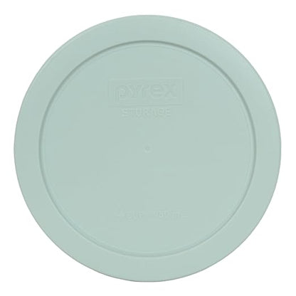 Pyrex 7201-PC Round 4 Cup Storage Lid for Glass Bowls (1, Muddy Aqua) by Pyrex