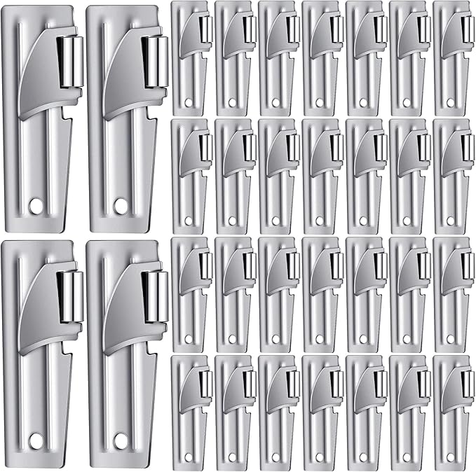 Chumia P-51 Camping Can Opener Stainless Steel Military Survival Army Backpack Can Opener(32 Pieces)