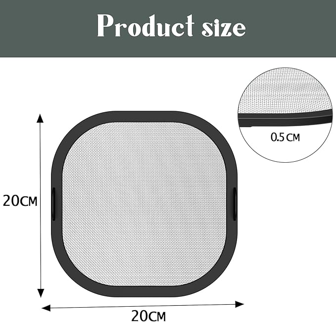Stainless Steel Splatter Shield for Ninja Crispi Pro Air Fryer AS101CY AS101LG AS101DG, Magnetic Splatter Screen for Ninja Crispi Pro Accessories Reusable Air Fryer Replacement Parts (Pack of 1)