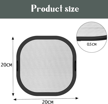 Stainless Steel Splatter Shield for Ninja Crispi Pro Air Fryer AS101CY AS101LG AS101DG, Magnetic Splatter Screen for Ninja Crispi Pro Accessories Reusable Air Fryer Replacement Parts (Pack of 1)