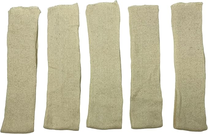 Regency Wraps Rolling Pin Cover for Non-Stick Dough Rolling, 100% Cotton Absorbs Excess Flour So Pastries Come out Light and Flakey, 15" Pack of 5 - Image 2