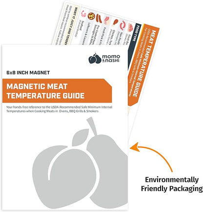 Meat Temperature Chart Magnet - Grilling Accessories - Chicken, Turkey, Beef, Steak, Pork Cooking Temperature Chart BBQ Grill Guide Meat Doneness Chart - Internal Meat Temps - Grilling Gifts for Men - Image 6