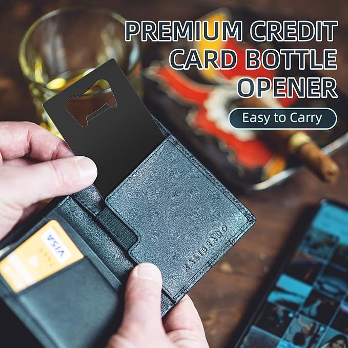 50 Pcs Stainless Steel Metal Card Beer Bottle Opener, DIY Party Favor Wedding Favor Groomsmen Bridesmaid Gift (50 Pcs) - Image 4