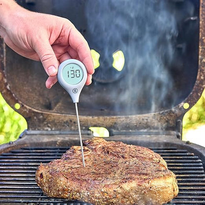 ThermoWorks ThermoPop 2 — Best Value Instant Read Thermometer - Cayenne Pepper Red