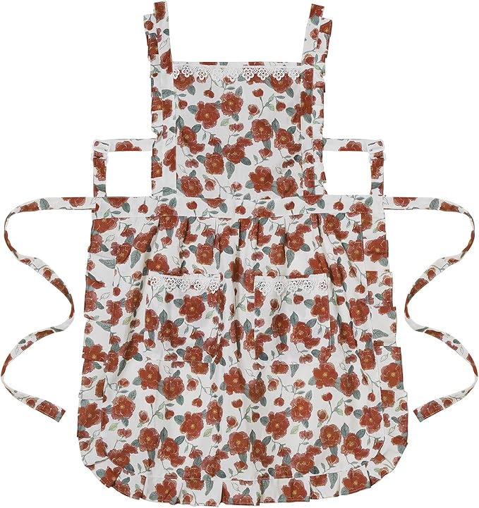 Funny Aprons for Women with Pockets, Kitchen Cooking Grilling Bbq Cute Chef Apron, Mothers Day Birthday Gifts for Women - Image 4