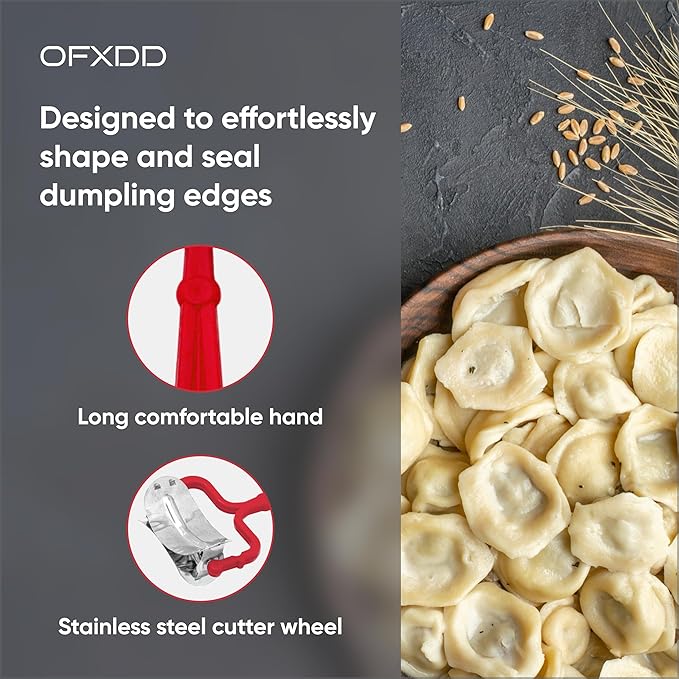 Rolling Dough Cutter - Round Baking Cutter Roller - Circle Cookie Cutters - Image 4