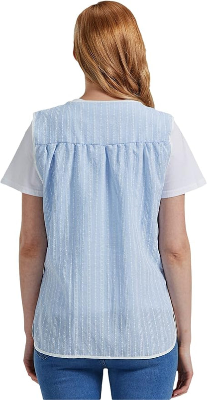Nanxson Cobbler Aprons for Women with Pockets Smock Apron with Buttons for Cooking Chef Kitchen CF3152